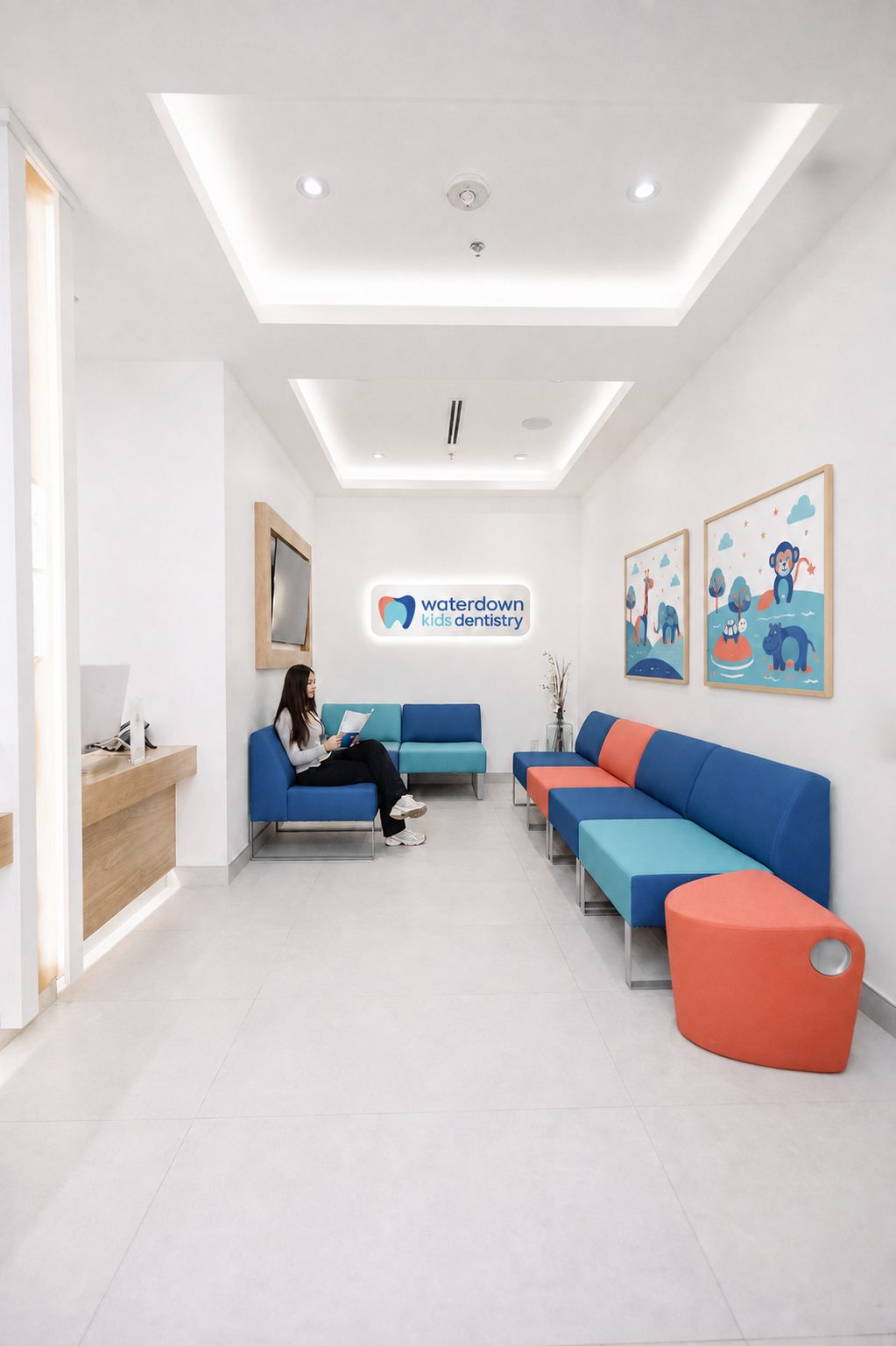 Our bright, welcoming waiting room
